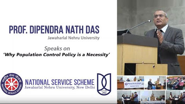 Expert comment by Professor D. N. Das, Dean social sciences JNU on Mr Manu Gaur's Lecture